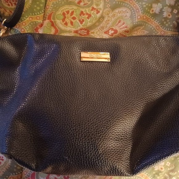 Bcbg Paris black shoulder bag handbag purse - Picture 1 of 5